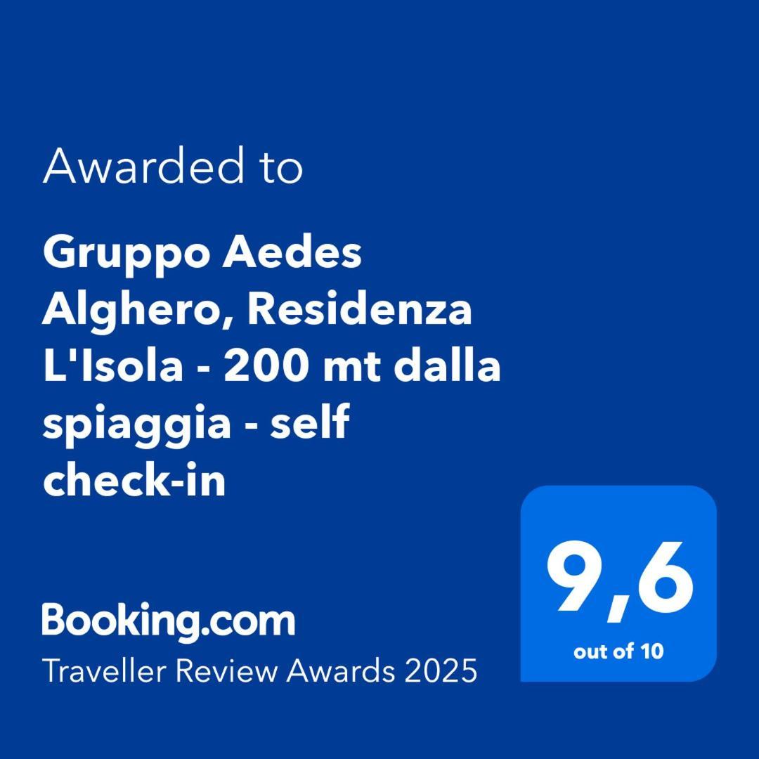 Gruppo Aedes Alghero, Residenza L'Isola - 200 Mt Dalla Spiaggia Kültér fotó